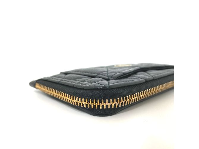 Monedero Caro Cannage de Christian Dior Negro - vista 3