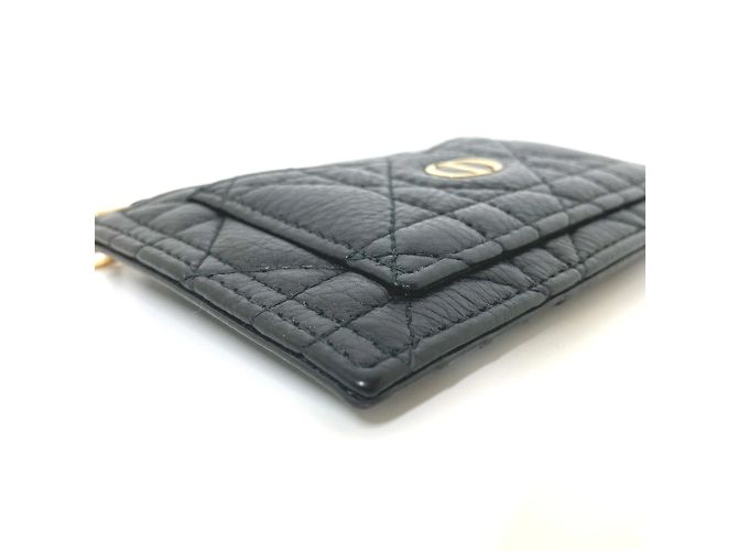 Monedero Caro Cannage de Christian Dior Negro - vista 6