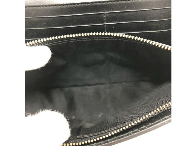 Borsa a spalla in pelle nera Christian Dior Nero - vista 12