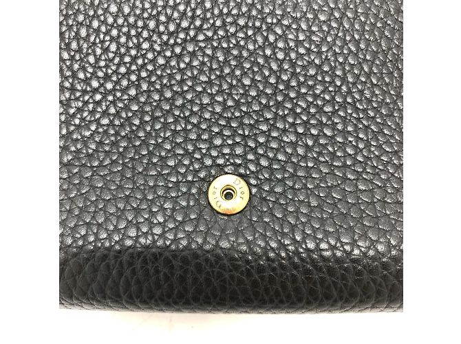 Borsa a spalla in pelle nera Christian Dior Nero - vista 13