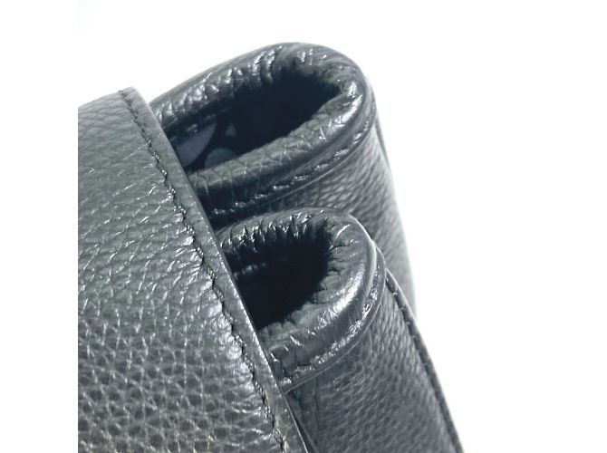 Zaino in pelle nera Christian Dior Nero - vista 10