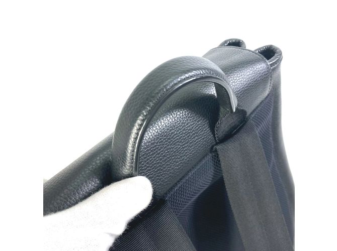 Zaino in pelle nera Christian Dior Nero - vista 13