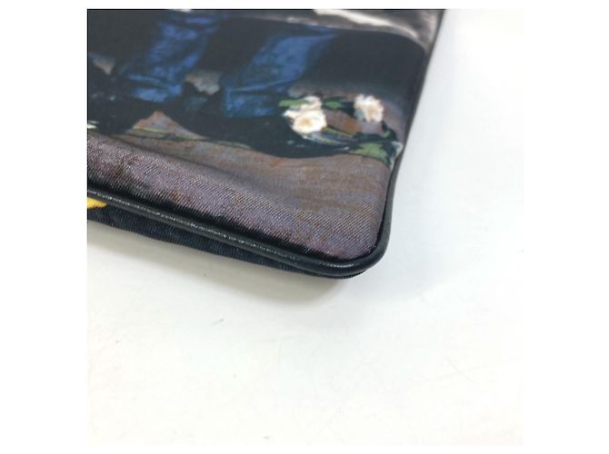 Borsa Clutch Christian Dior Francois Barr Nero - vista 5