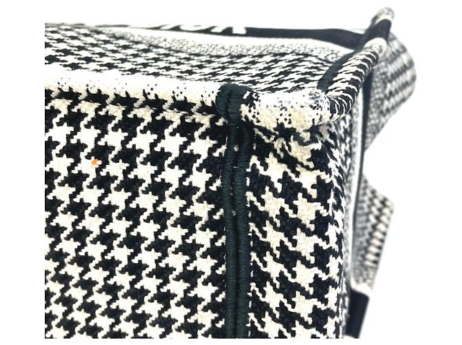 Houndstooth Tote Bag Christian Dior Schwarz - Ansicht 6