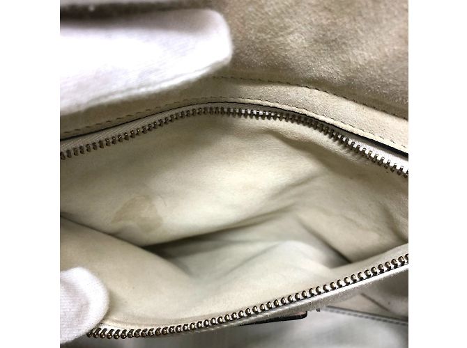 Borsa Cannage Christian Dior Bianco - vista 12