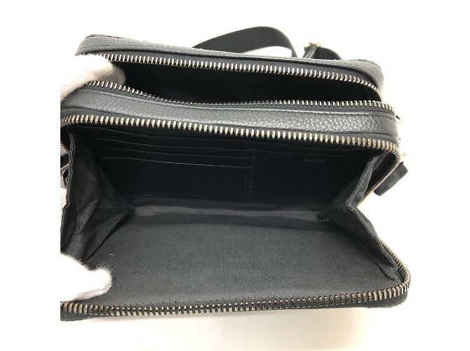 Borsa a spalla in tessuto blu navy Christian Dior - vista 15