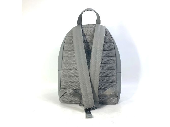 Sac à dos en cuir gris Christian Dior Marron - vue 2