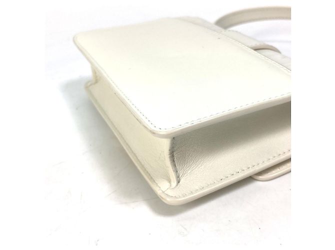 Borsa Crossbody Pochette Hardware CD Christian Dior Bianco - vista 10