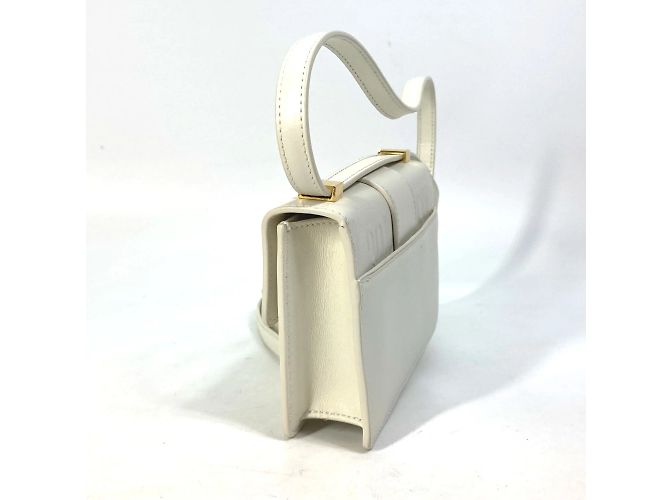 Borsa Crossbody Pochette Hardware CD Christian Dior Bianco - vista 3