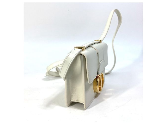Borsa Crossbody Pochette Hardware CD Christian Dior Bianco - vista 4