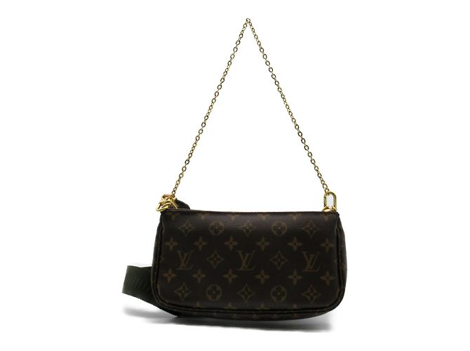 Pochette Accessoires Multi Pochette Louis Vuitton Marrone - vista 3