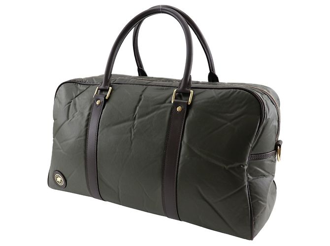 Autre Marque Hunting World Khaki Nylon Boston Bag - view 2