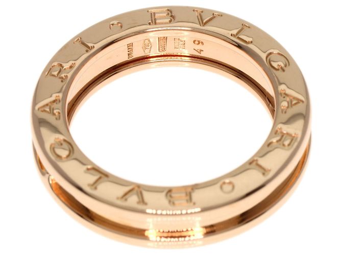 Bulgari Anello B-zero1 Bvlgari in oro rosa 18K - vista 4