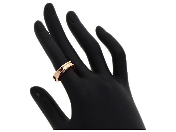 Bulgari Anello B-zero1 Bvlgari in oro rosa 18K - vista 6