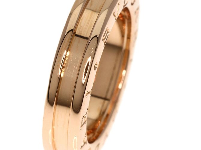 Bulgari Anello B-zero1 Bvlgari in oro rosa 18K - vista 7