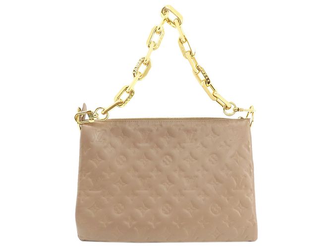 Borsa tote Louis Vuitton M21276 Coussin MM Taupe - vista 2