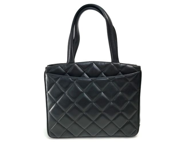 Borsa tote Chanel CC Mark Nero - vista 2
