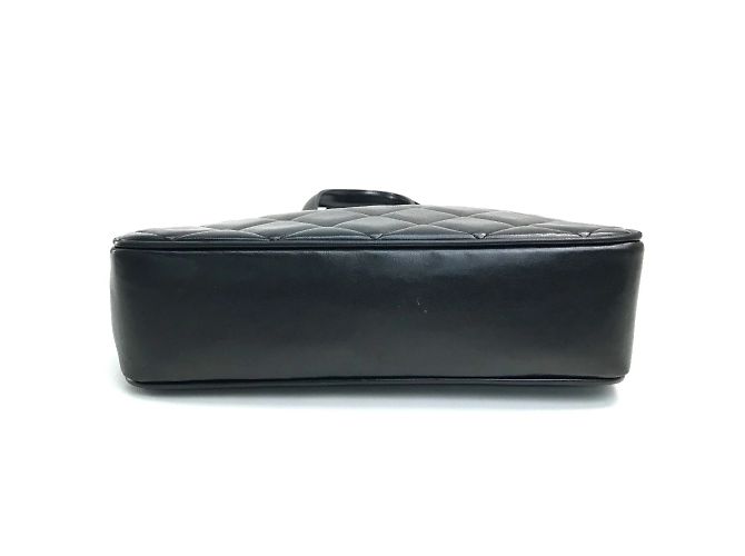 Borsa tote Chanel CC Mark Nero - vista 4