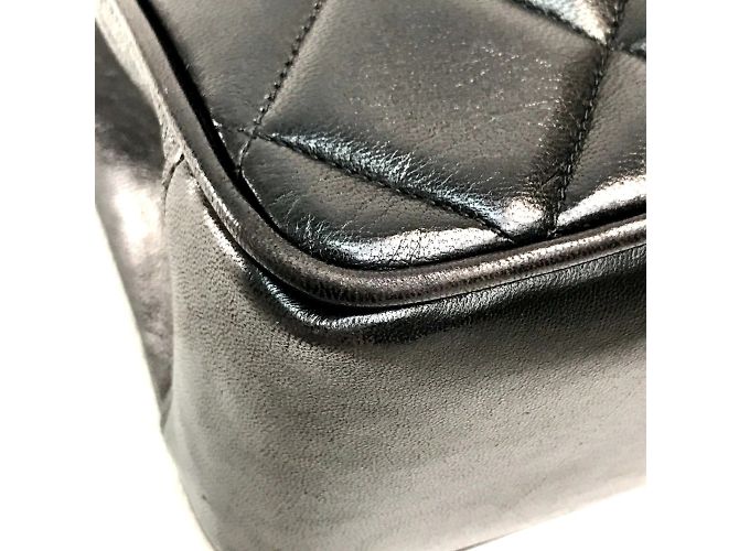 Borsa tote Chanel CC Mark Nero - vista 9
