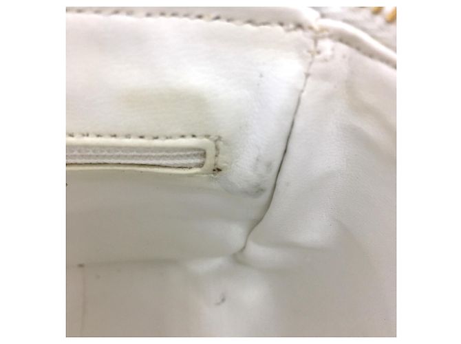Borsa a Spalla Chanel CC Mark Vanity Bianco - vista 8