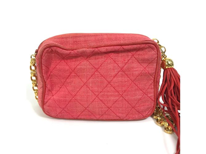 Borsa a Spalla Chanel CC Mark Rossa Rosso - vista 2