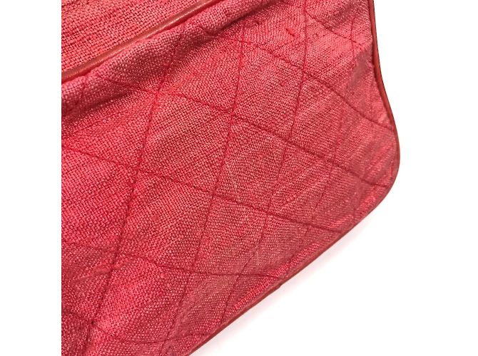 Borsa a Spalla Chanel CC Mark Rossa Rosso - vista 8