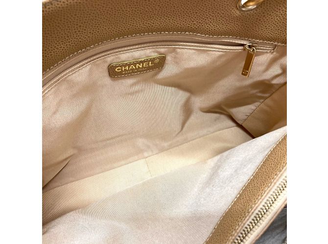 Chanel A50995 CC Mark Tote Bag Beige - Ansicht 9