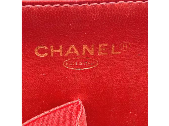 Borsa a Spalla Chanel CC Mark 2WAY Rosso - vista 12