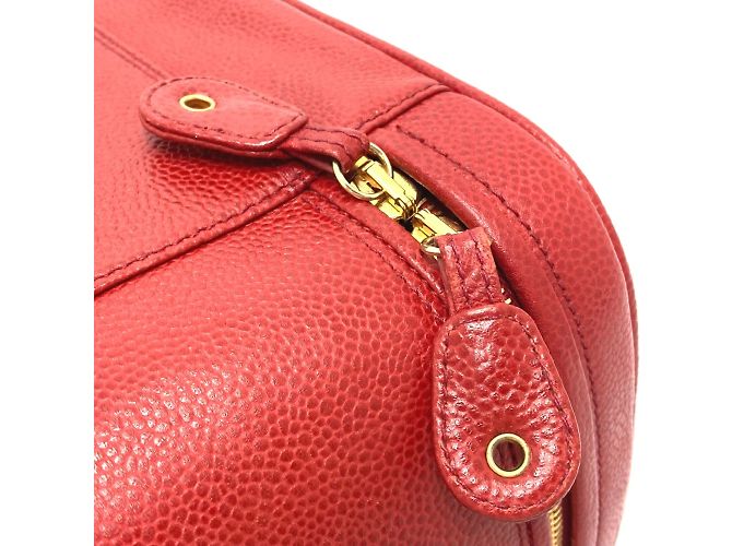 Borsa a Spalla Chanel CC Mark 2WAY Rosso - vista 7