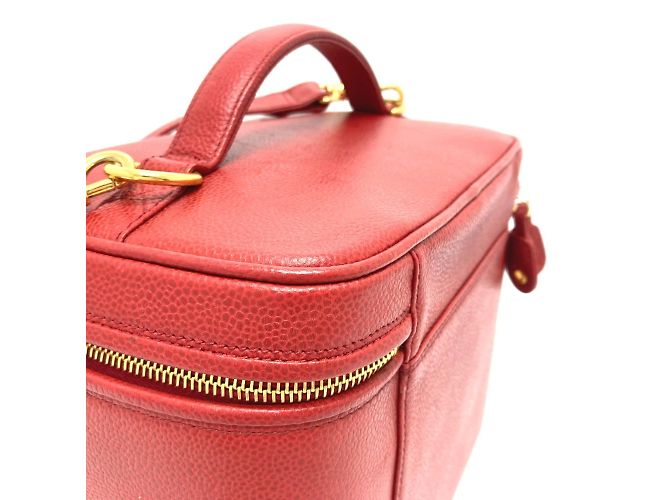 Borsa a Spalla Chanel CC Mark 2WAY Rosso - vista 8