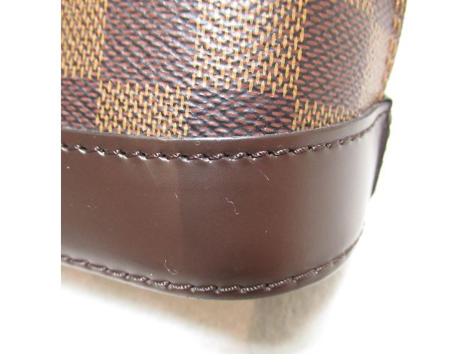 Louis Vuitton Alma BB 2way Shoulder Bag Brown - view 10