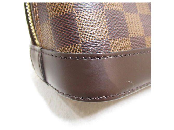 Louis Vuitton Alma BB 2way Shoulder Bag Brown - view 11