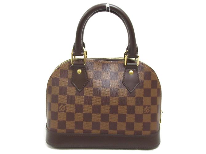 Louis Vuitton Alma BB 2way Shoulder Bag Brown - view 2