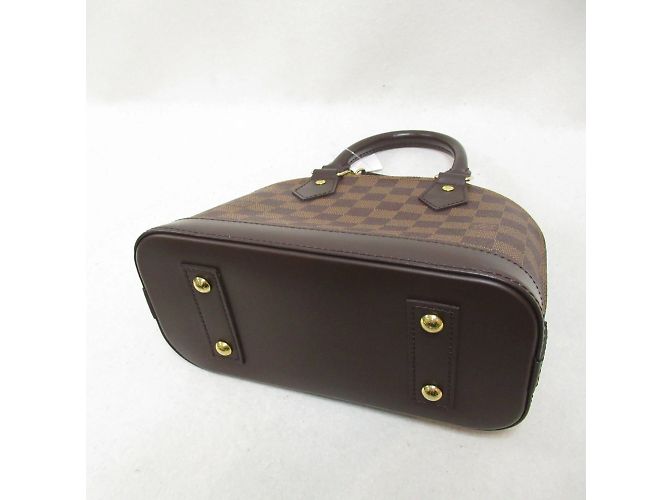 Louis Vuitton Alma BB 2way Shoulder Bag Brown - view 4