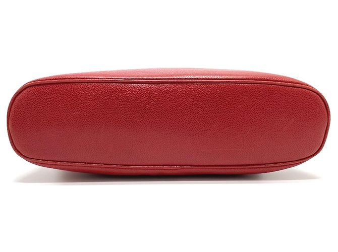 Timeless Borsa a spalla in pelle rossa Chanel Rosso - vista 4