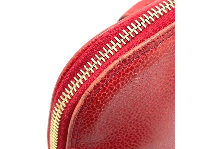 Timeless Borsa a spalla in pelle rossa Chanel Rosso - vista 6