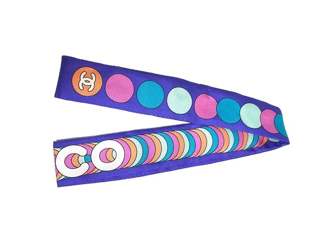 Foulard Bandeau Multicolore Chanel - vista 2