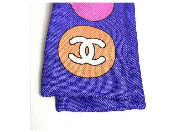 Foulard Bandeau Multicolore Chanel - vista 3