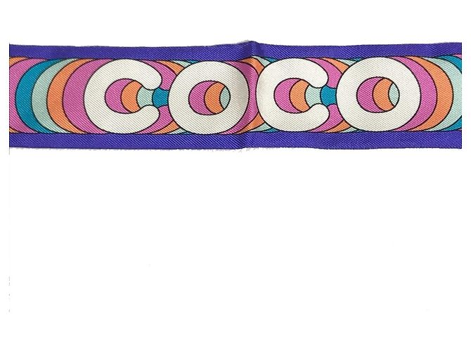 Foulard Bandeau Multicolore Chanel - vista 6