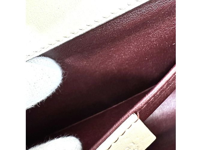 Borsa a Spalla Gucci 572375 Chain Bianco - vista 12