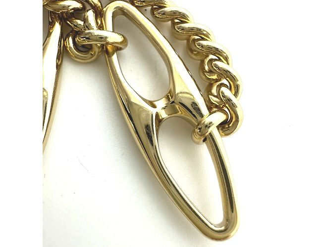 Borsa a Spalla Gucci 572375 Chain Bianco - vista 15