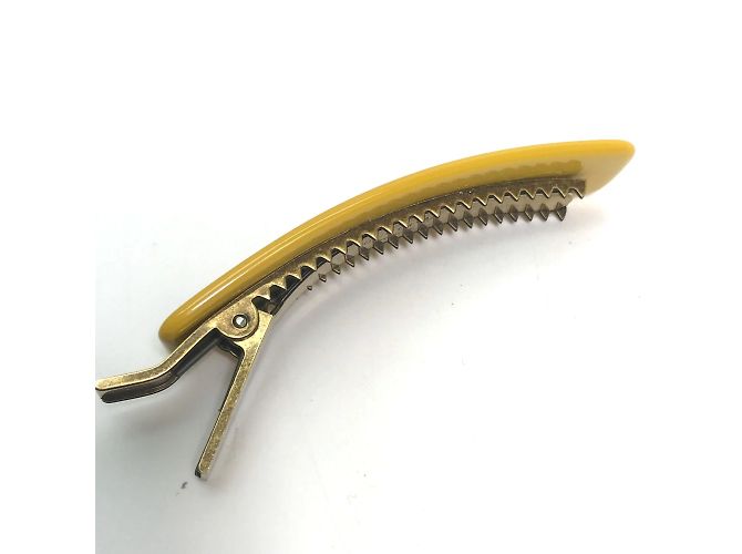 Accessorio per capelli Gucci 702940 Fermaglio Valletta Giallo - vista 5