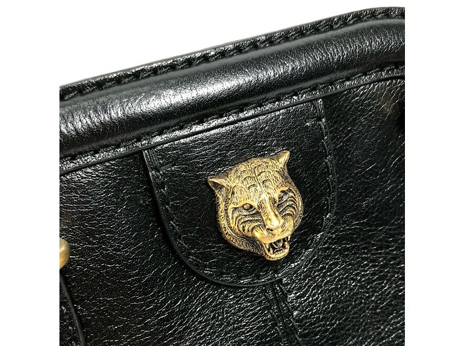 Borsa a Spalla GG Marmont 524620 di Gucci Nero - vista 11