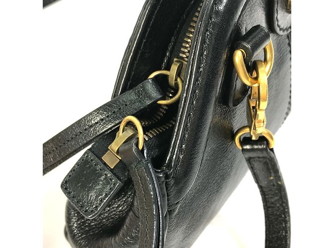 Borsa a Spalla GG Marmont 524620 di Gucci Nero - vista 13