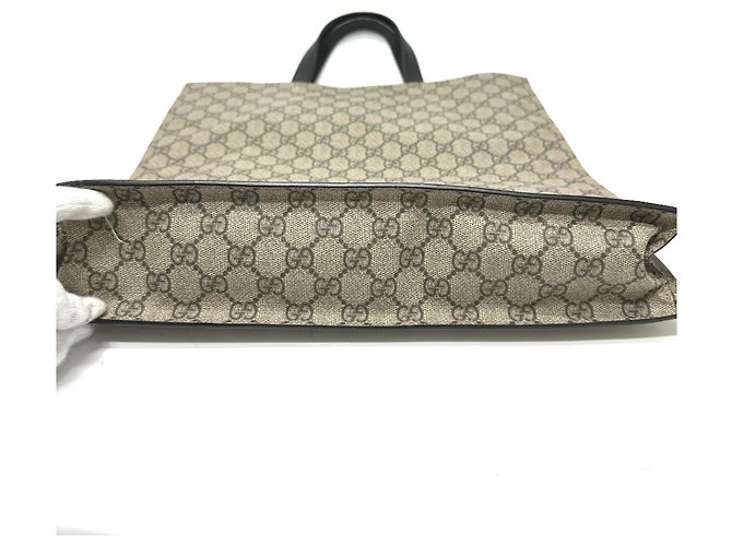 Borsa tote Gucci beige GG - vista 11