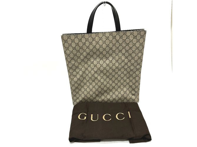 Borsa tote Gucci beige GG - vista 12