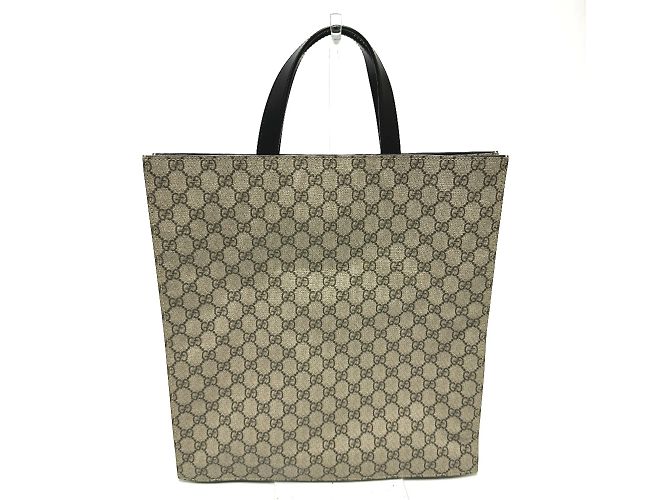 Borsa tote Gucci beige GG - vista 2