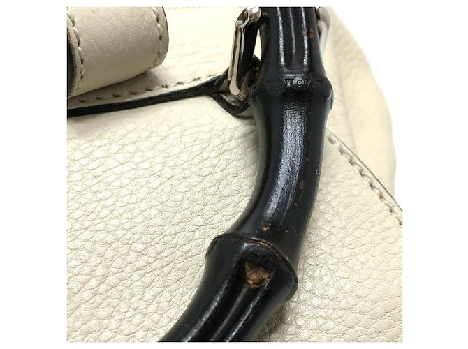 Gucci Bamboo Rucksack Weiß - Ansicht 12