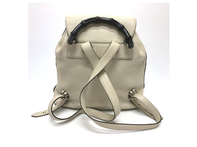 Gucci Bamboo Rucksack Weiß - Ansicht 2