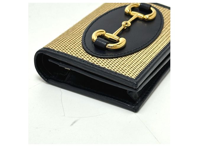 Billetera plegable beige Gucci - vista 4